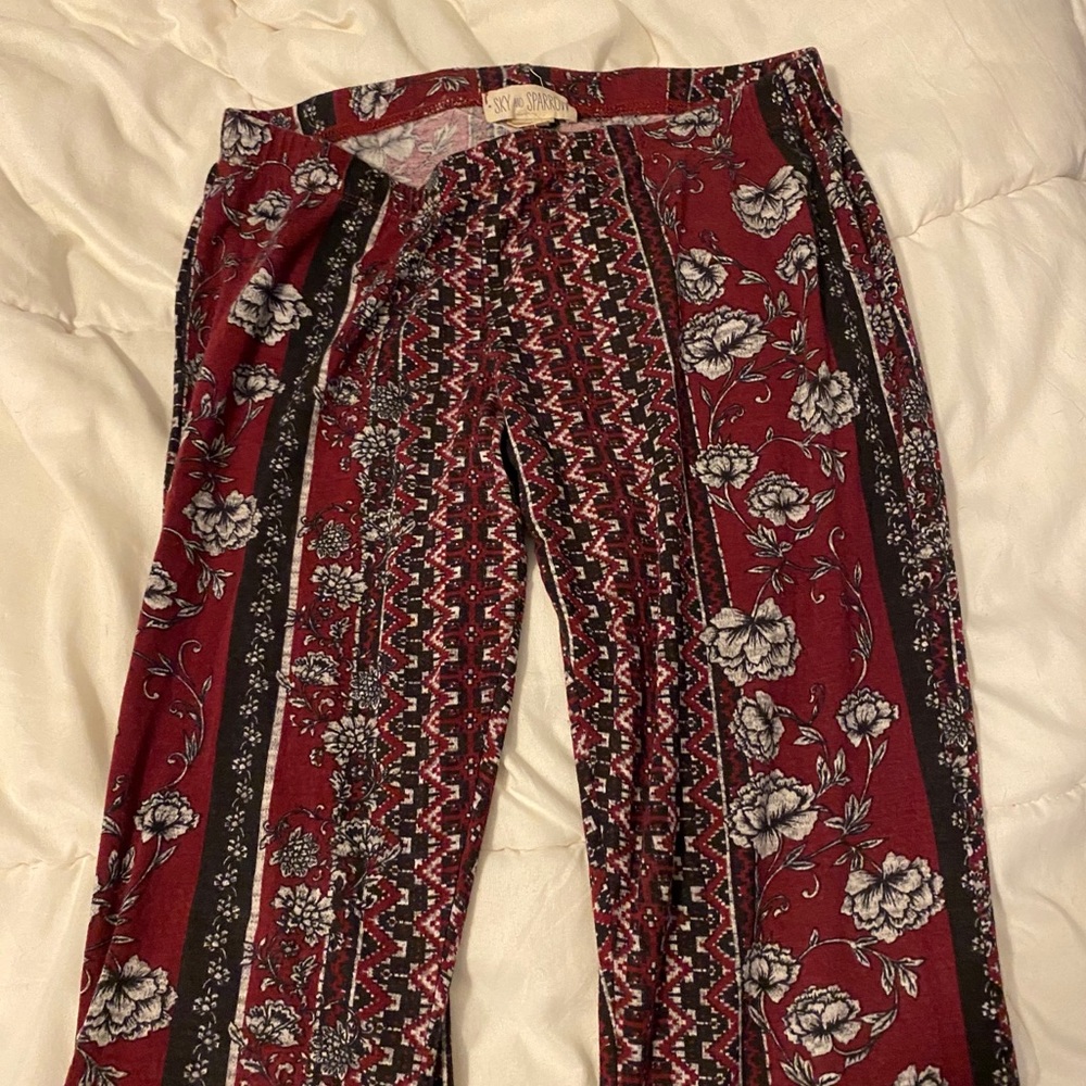 flare ankle pants